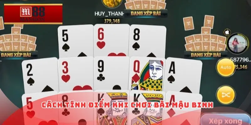 Cách tính điểm khi chơi bài Mậu binh