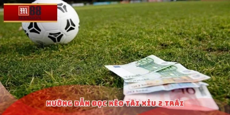 Hướng dẫn đọc kèo tài xỉu 2 trái